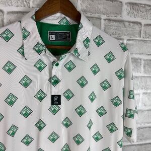 Phoenix Open Waste Management 16th Hole Loge Performance Golf Polo Mens LARGE